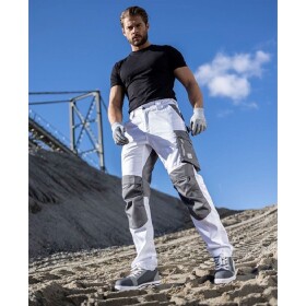 Ardon Montérkové kalhoty URBAN SUMMER H5623 do pasu bílé 56 bílé