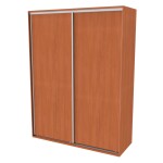 Nábytek Mikulík Skříň FLEXI 2 - 2x dveře plné ROZMĚR: (š/v/h) 220 x 220 x 65 cm