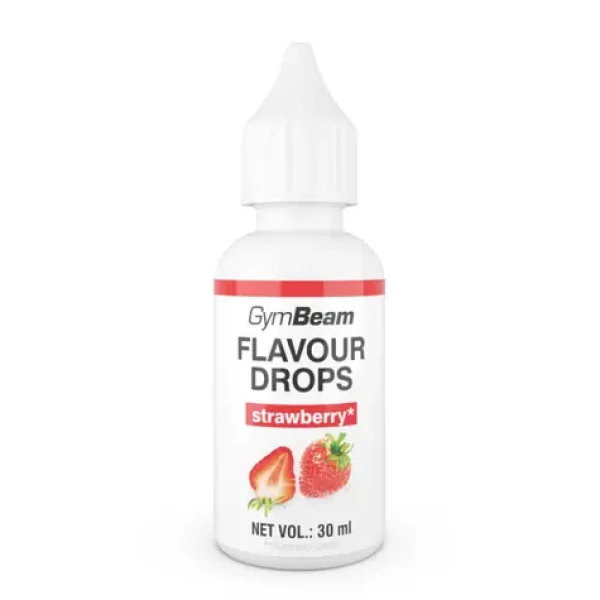 Flavour Drops - GymBeam (jahoda, 30 ml) (9037-7-strawberry)