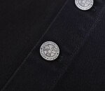 Dámská sukně Rusty Pistons Cascade black jeans - XS / černá