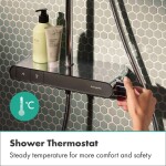 HANSGROHE - Activera S Sprchový set s termostatem, průměr 24 cm, 2 proudy, EcoSmart, chrom 28638000
