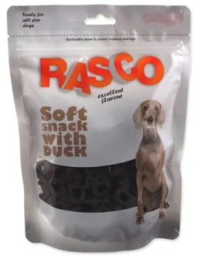 Rasco Měkký pamlsek s kachním masem 400g / Pamlsky pro psy / doypack (4904-65378)
