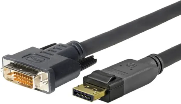 VivoLink Pro Displayport-DVI kabel 24+1 15m / 1920x1080P@60Hz (PRODPDVI15)