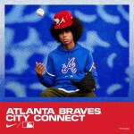 Nike Pánská mikina Atlanta Braves MLB 2023 Authentic City Connect Therma-FIT Hoodie Velikost: M