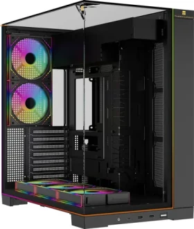 Thermalright A70 černá / Skříň / Full Tower / ATX / ARGB / bez zdroje / průhledná bočnice (A70 Black ARGB FAN)