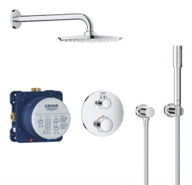 GROHE - Grohtherm Sprchový set Rainshower Cosmopolitan 210 s termostatem pod omítku, chrom 34732000