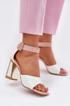 Sandály na podpatku model 212823 Step in style 38