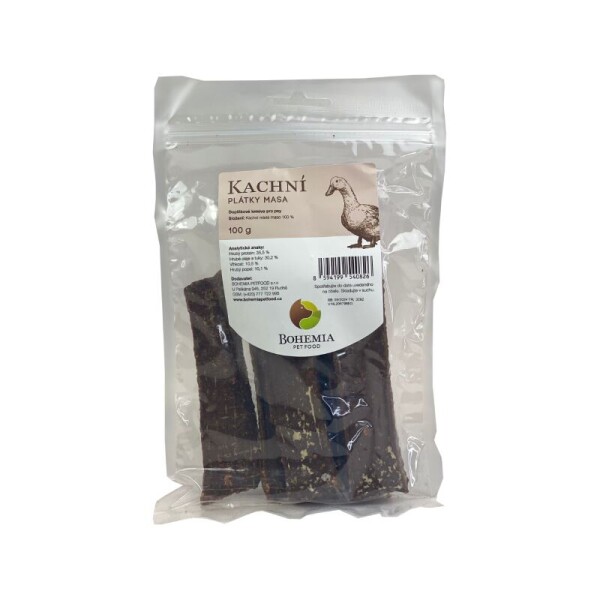 BOHEMIA Kachní stripsy 100g