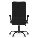 Kancelářská židle, houpací mechanismus, černá látka, KA-W3109 BK