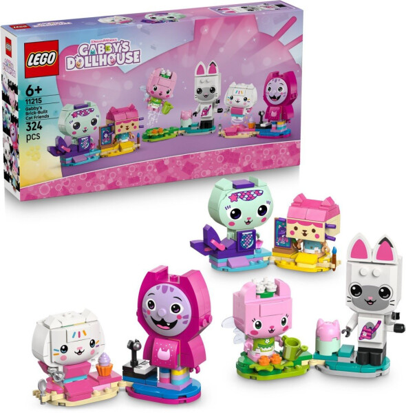 LEGO® Gábinin kouzelný domek 11215 Gábi a kočičí kamarádi z kostek - LEGO® Gabby's Dollhouse™