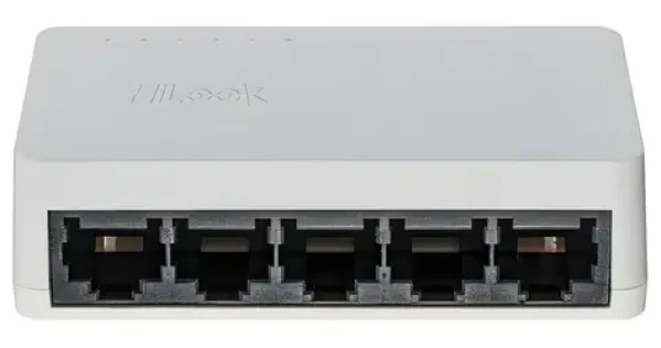 HiLook NS-0505D / Switch / 5 portů / 10/100/1000 Mbps / RJ45 / Plast (301803027)