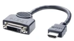 Lindy HDMI - DVI-D černá / Redukce / 0,2 m (41227)