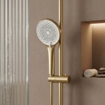 REA - Sprchová hlavice JS-020 BRUSH GOLD REA-08035