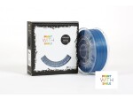 PLA filament metallic blue semi-transparentní 1,75 mm Print With Smile 0,5kg