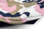 Camo maskáčová mikina pro psa Barva: Modrá, Délka zad (cm): 40, Obvod hrudníku: 44 - 54 cm