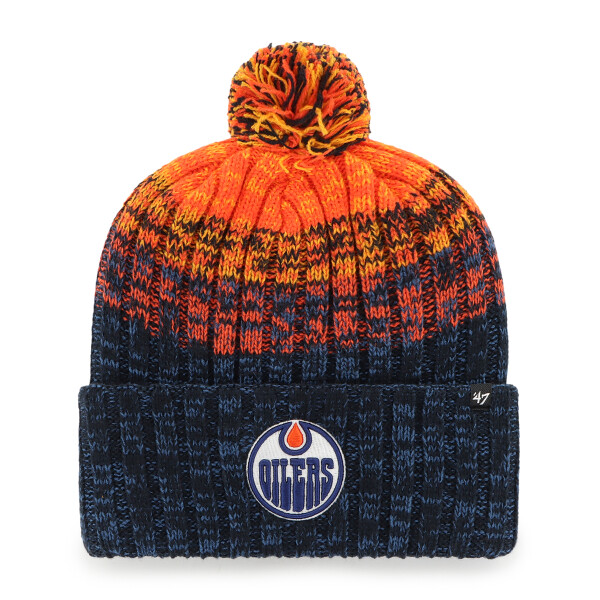 47 Brand Pánská zimní čepice Edmonton Oilers NHL Cascade ’47 Cuff Knit