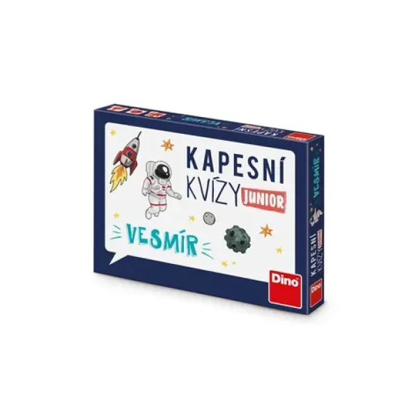 Dino Kapesní kvízy JUNIOR Vesmír