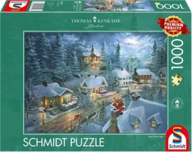 SCHMIDT Puzzle Thomas Kinkade: Santova tichá noc