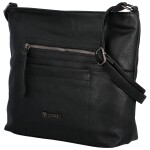 Trendová dámská koženková crossbody kabelka Amilys, černá