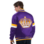 Starter Pánská bunda Los Angeles Kings NHL Vintage Dive Play Varsity Satin Jacket Velikost: XL