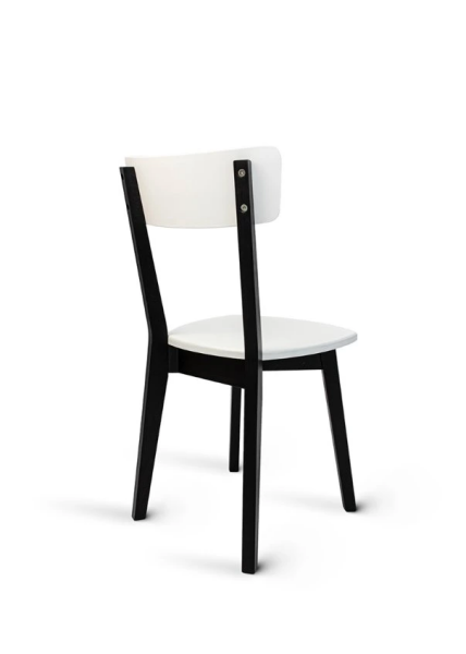 MURDIA trade s.r.o. Jídelní židle TOR - buk černý/bílá