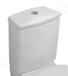 VILLEROY & BOCH - O.novo WC nádržka kombi, zadní/boční přívod, CeramicPlus, alpská bílá 7796G1R1