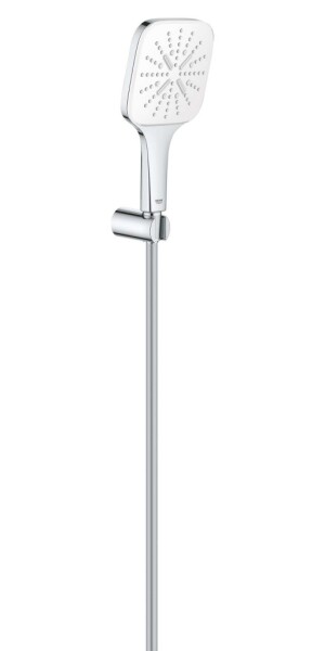 GROHE - Rainshower SmartActive Cube Sada sprchové hlavice 130 9,5 l/min, 3 proudy, držáku a hadice, měsíční bílá 26589LS0