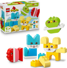 LEGO® DUPLO® 10477 Roztomilí kreativní mazlíčci 3v1 - LEGO® DUPLO®