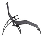 KETTLER TAMPA sklápěcí lehátko - antracit / antracit