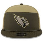 New Era Pánská kšiltovka Arizona Cardinals NFL 2025 Salute to Service 9FIFTY Split Panel Trucker Snapback