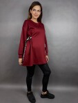 HOSH Mikinové šaty Nira Velikost: UNI, Barva: Béžová