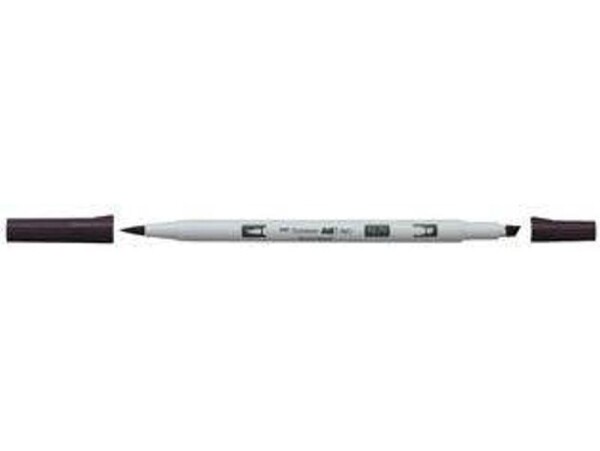 Tombow Oboustranný štětcový lihový fix ABT PRO - dark plum