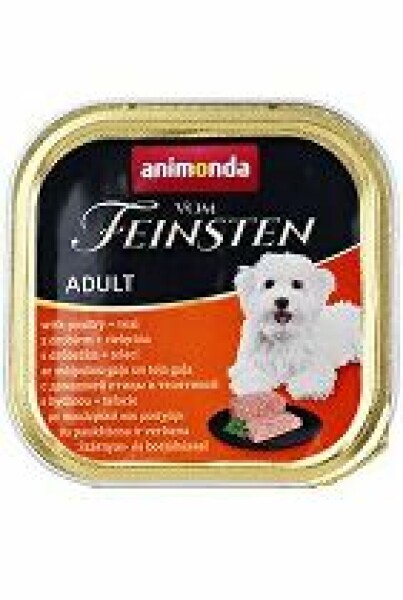Animonda pes VF paštika Adult drůbež/telecí 150g