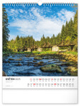 Nástěnný kalendář Šumava 2025, 30 34 cm