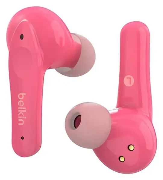 Belkin Soundform Nano růžová / Bezdrátová sluchátka do uší / pro děti / Bluetooth (PAC003BTPK)
