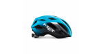 Cyklistická helma MET Idolo cyan modrá/černá 60-64