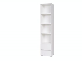Policový regál Cosmo C1 Barva korpusu: Bílá, Rozměry: 45 cm