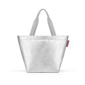 Nákupní taška přes rameno Reisenthel Shopper M Silver crackle