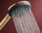HANSGROHE - Raindance Alive Select S Sprchová hlavice, 3 proudy, EcoSmart, kartáčovaný bronz 24511140