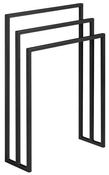 SAPHO - SKA stojan na ručníky 550x800x200, černá mat SKA303