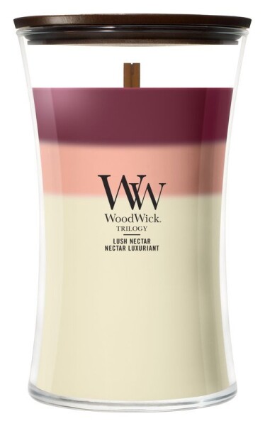 Vonná svíčka ve skle Trilogy velká Lush Nectar