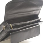 Dámská kožená aktovka Belinda, černá