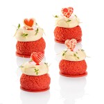 Barbara Luijckx sp. z o. o. Dekorace čokoládová Srdce Lovissimo 16 ks