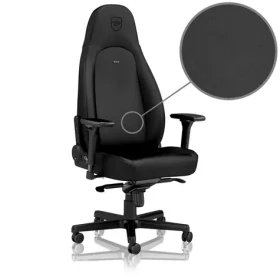 Noblechairs ICON Black Edition / Herní židle / syntetická kůže / nastavitelná / pojezdová kolečka / nosnost 150 kg (NBL-ICN-PU-BED)