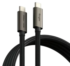 Ringke USB-C 3.2 2 m černá / USB-C kabel / PD 240 W