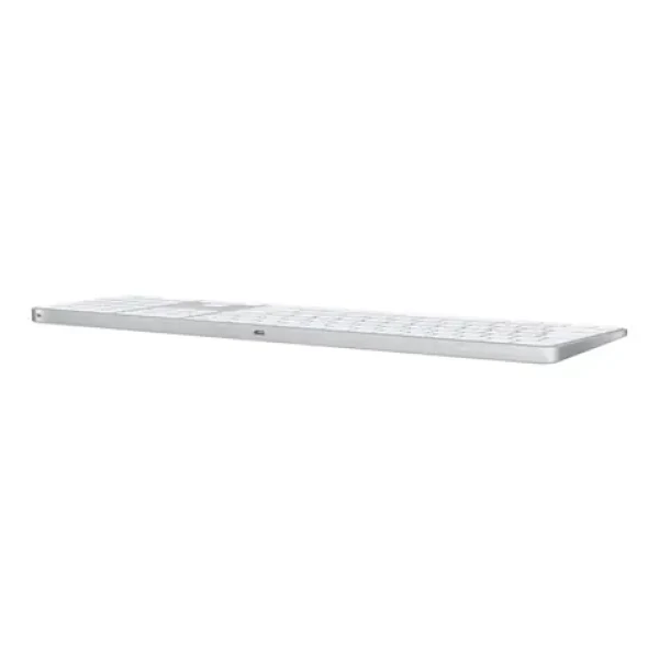 Apple Magic Keyboard s Touch ID a numerickou klávesnicí bílá / Klávesnice / Bluetooth / USB-C / DE Layout (MXK73D/A)