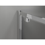 MEXEN/S - Exo sprchový kout dveře křídlové 90 x 95, transparent, chrom 8181-090-095-01-00
