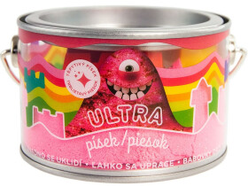 Ultra písek s glitry 200g - růžový - EPEE