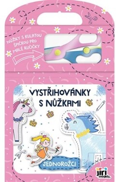 Vystřihovánky nůžkami Jednorožci