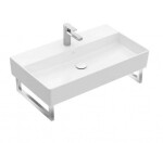 VILLEROY & BOCH - Memento 2.0 Umyvadlo 100x47 cm, s přepadem, otvor pro baterii, CeramicPlus, alpská bílá 4A22A5R1